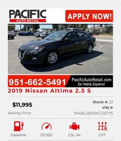 2019 Nissan Altima