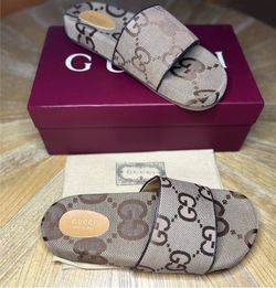 Gucci Slides Brand New With Original Box