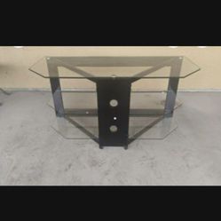 Elegant Tv Stand Console Glass 