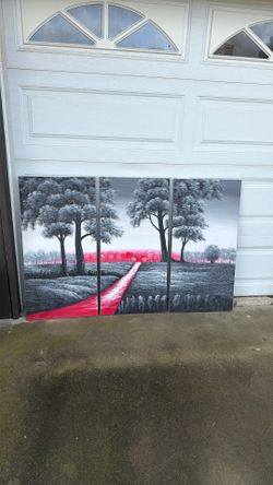 Three Piece Canvas Art