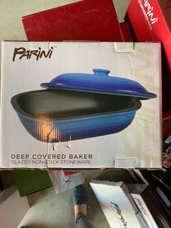 Deep covered baker non stick