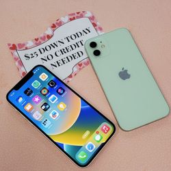 IPhone  12 64GB Unlocked For All Carriers including International 64GB - $1 Down Today, No Credit Required
