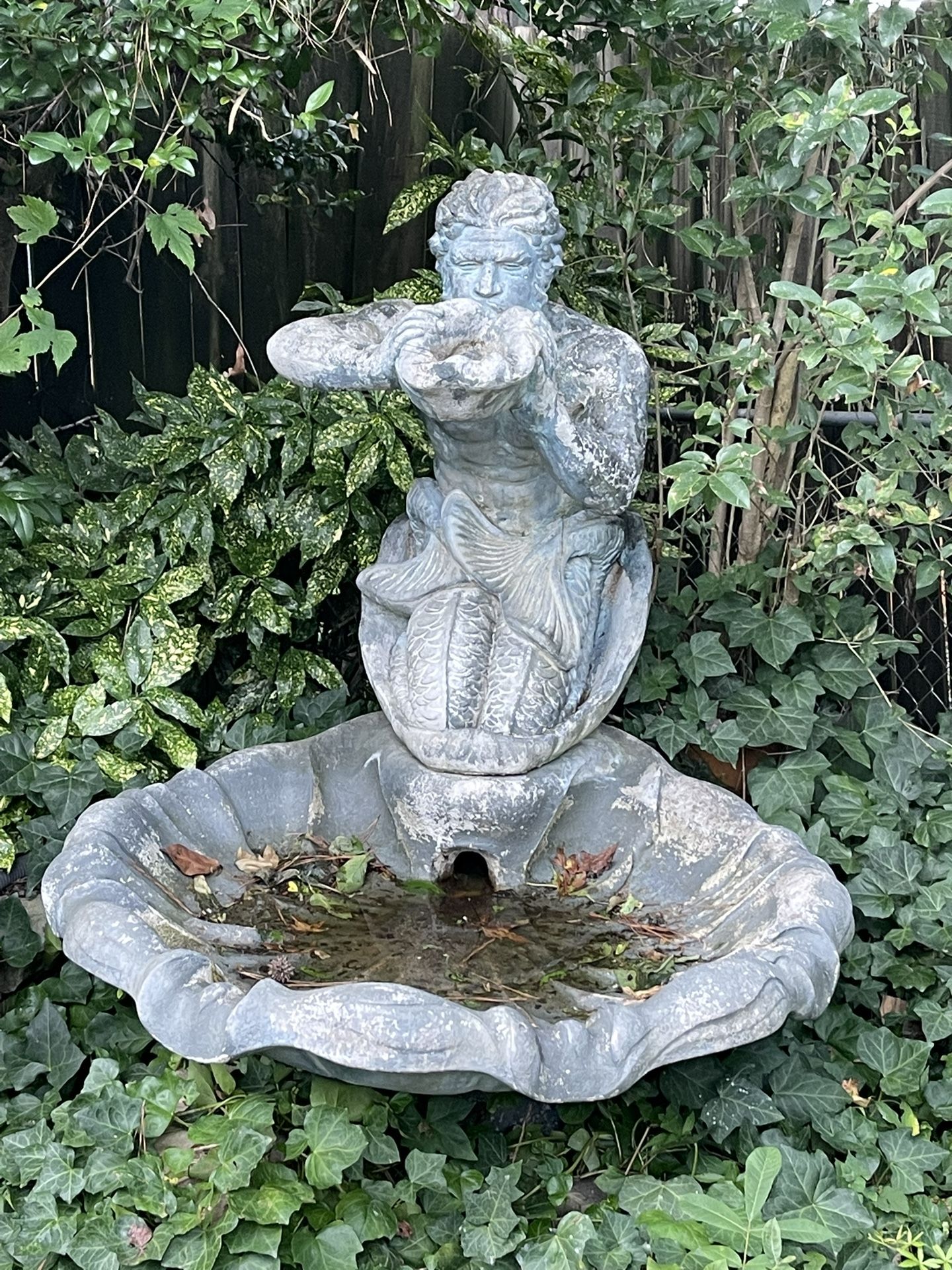 $800 Large Triton Water Fountain