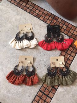 Tassel earrings