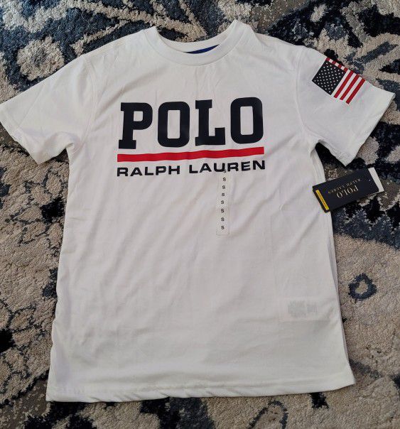 Boy Size 8 Ralph Lauren Performance Shirt 