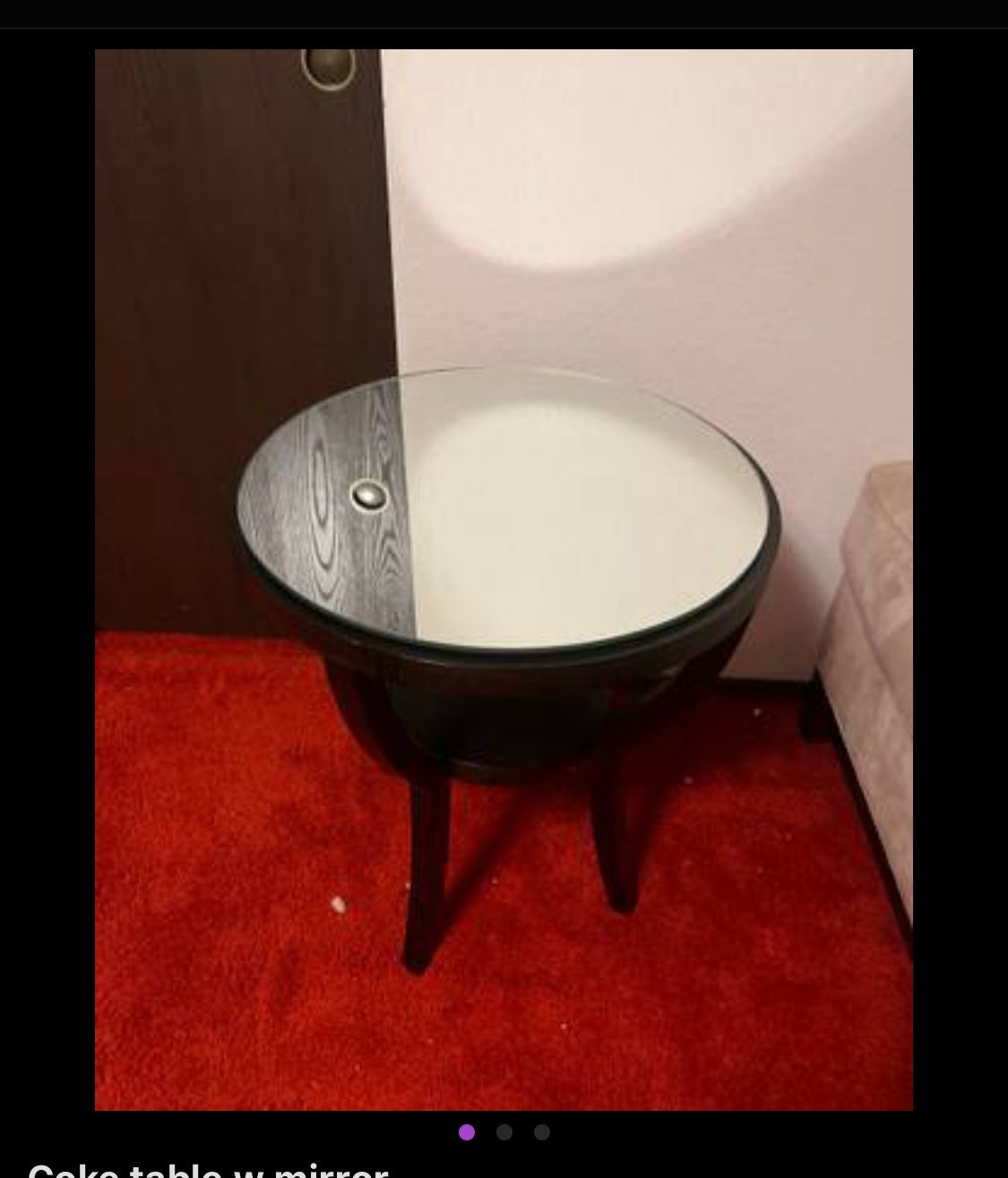 Coke Table w/ Mirror
