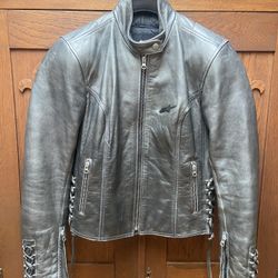 women’s motorcycle Jacket & helmet