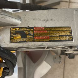 Dewalt Saw