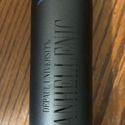 DePaul University Panhellenic Aluminum Water bottle