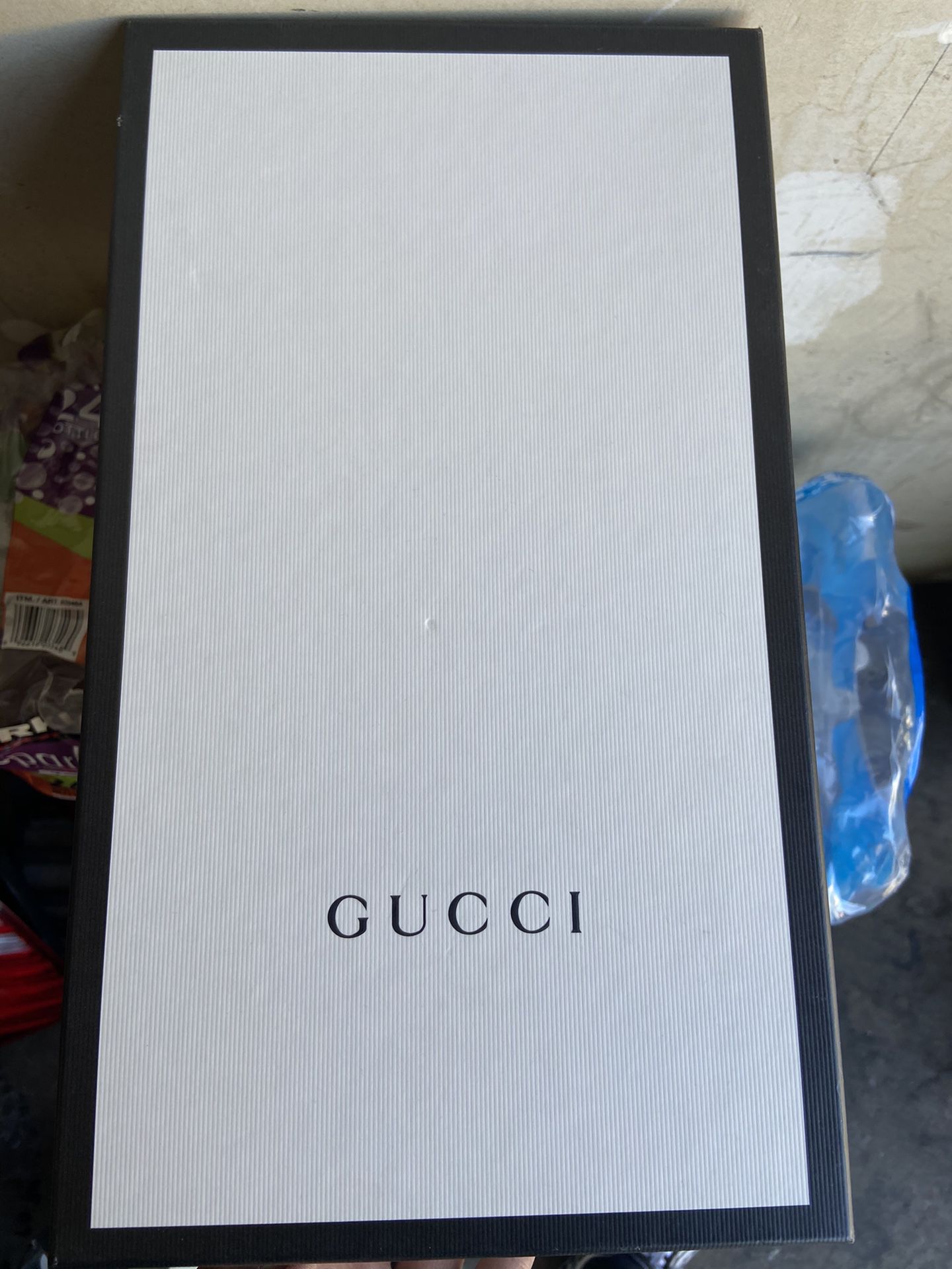 Authentic Gucci Box With Bags