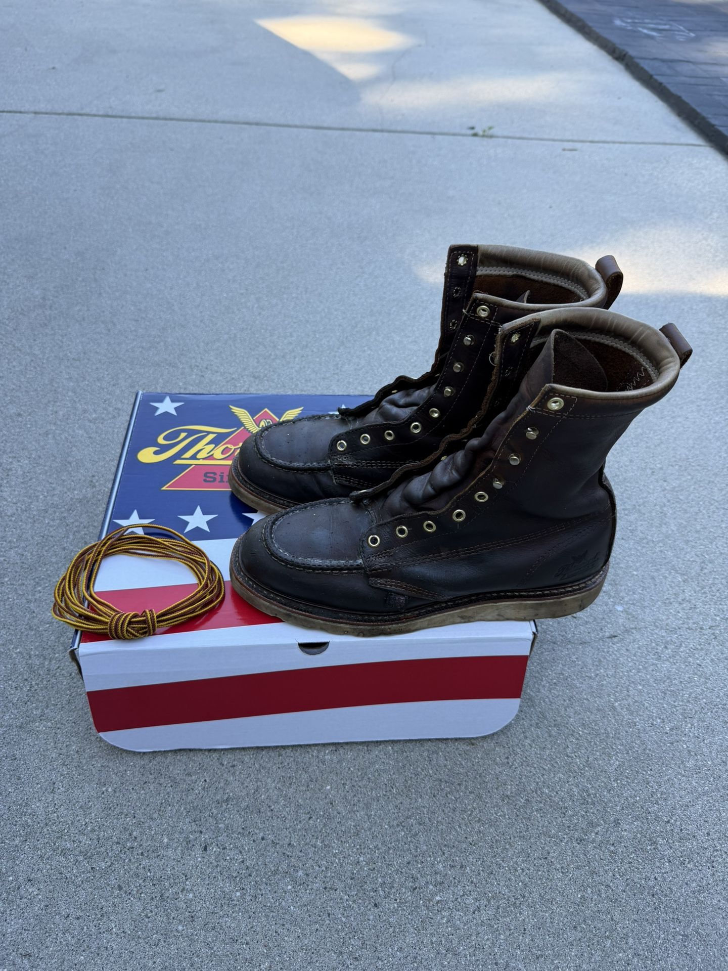 Thorogood Work Boots 10.5 D Soft Toe