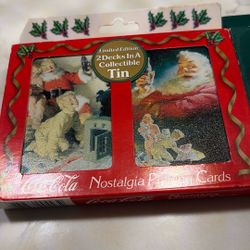Double Deck, Coca-Cola Playing Cards Tins 