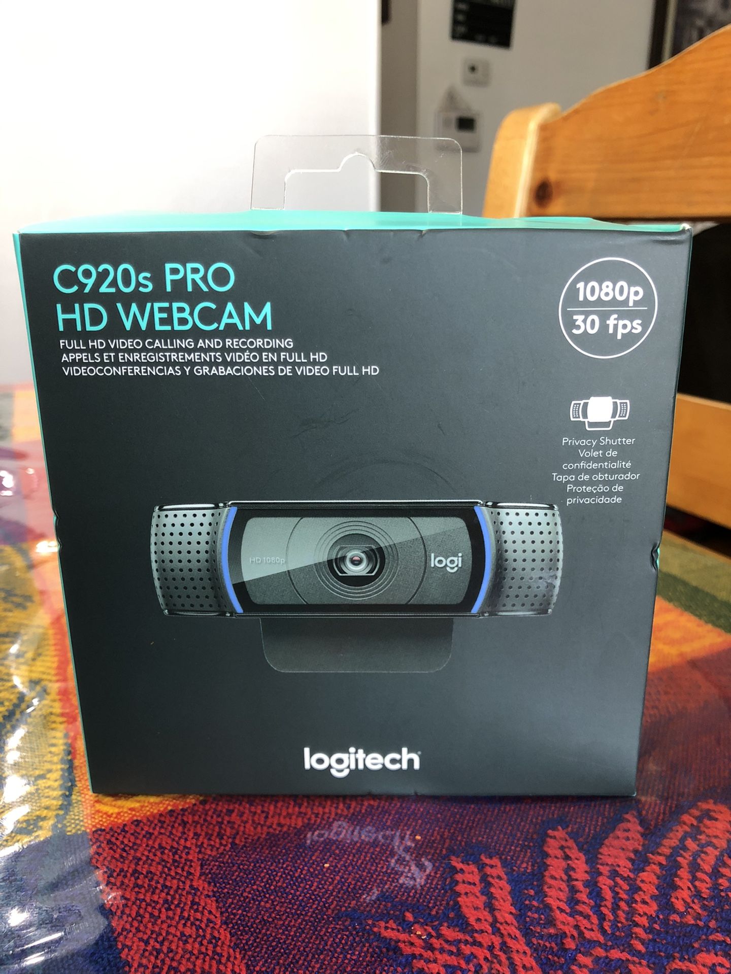 Logitech C920S HD Pro 1080p Webcam Privacy Shutter 960 001257