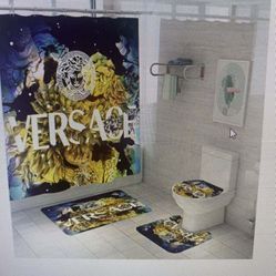 4 Piece Bathroom Set 