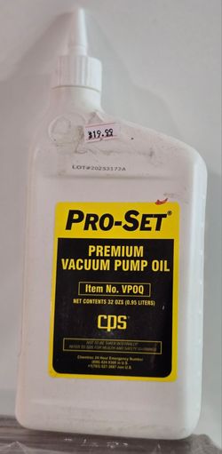 Pro-Set Premium Vacuum Pump Oil 32 oz