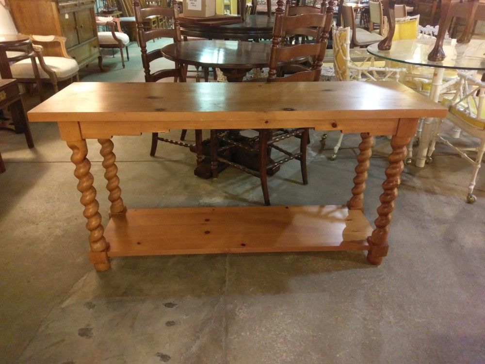 Lane Furniture Barley Twist Console Table