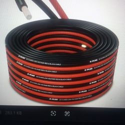 Low Voltage Red And Black 12/2 Wire 250 Feet 