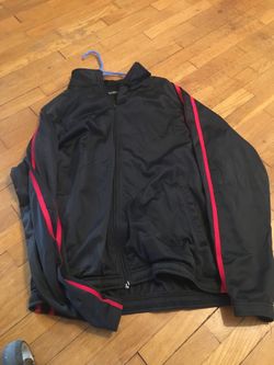 Holloway black and red zip up jacket