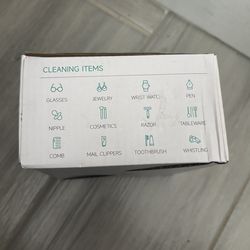 Ultrasonic Jewelry Cleaner, 49KHz Ultrasonic Cleaner Machine for Jewelry Glasses Rings Retainers Watch Strap Dentures, 304 Stainless Steel 27oz Cleani