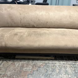 76” Couch - Suede Finish