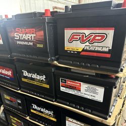 💲5️⃣5️⃣💲ANY SIZE 🔥 CAR BATTERIES🚗🥵💨