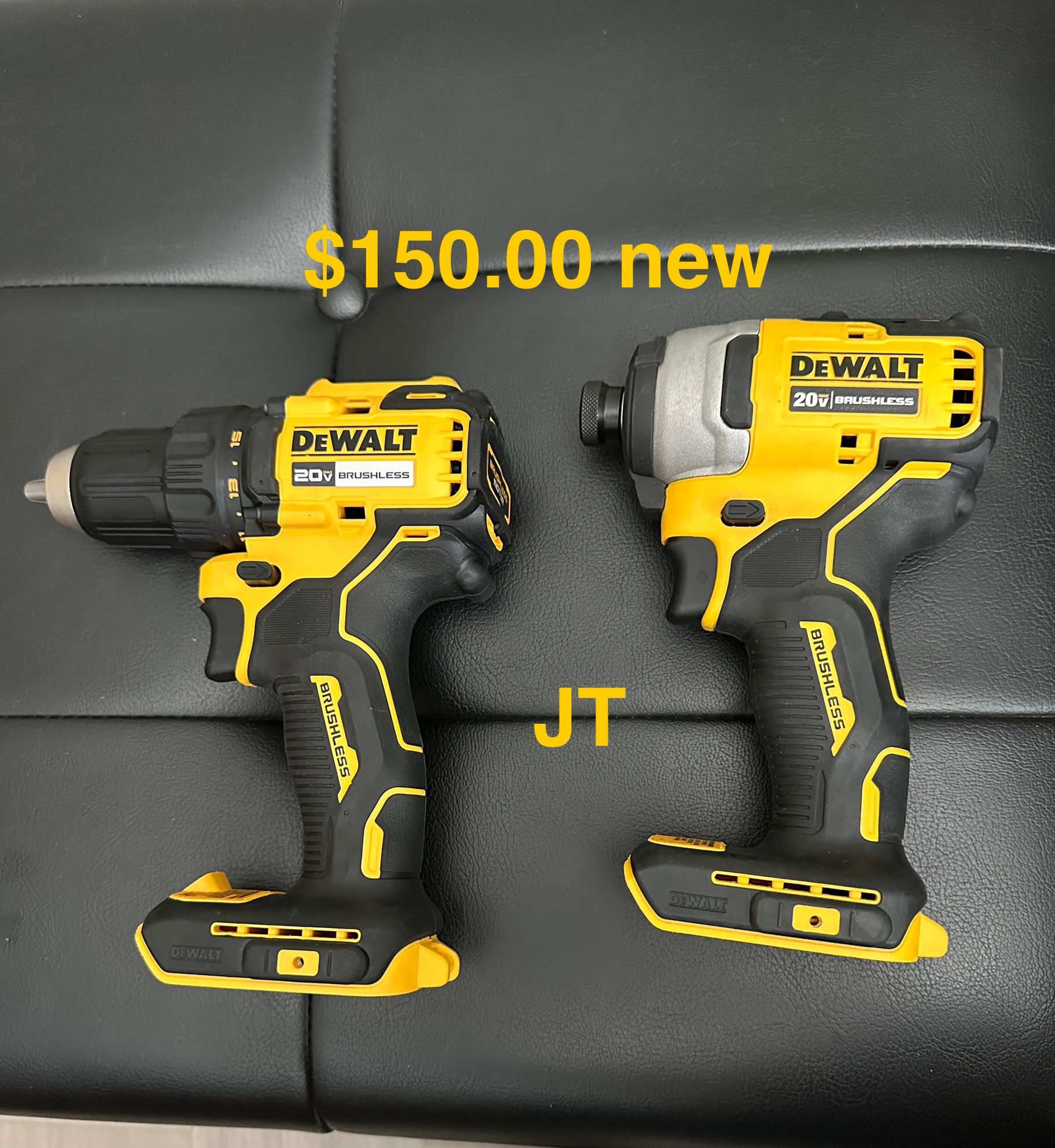 Dewalt Set $150.00 Tool Only New