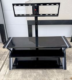 3 Glass Tier TV Stand