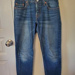 Levis 501 CT 24x32 Blue Jeans