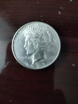 Peace Silver Dollar 
