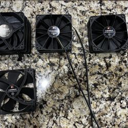 Black Noctua Fans