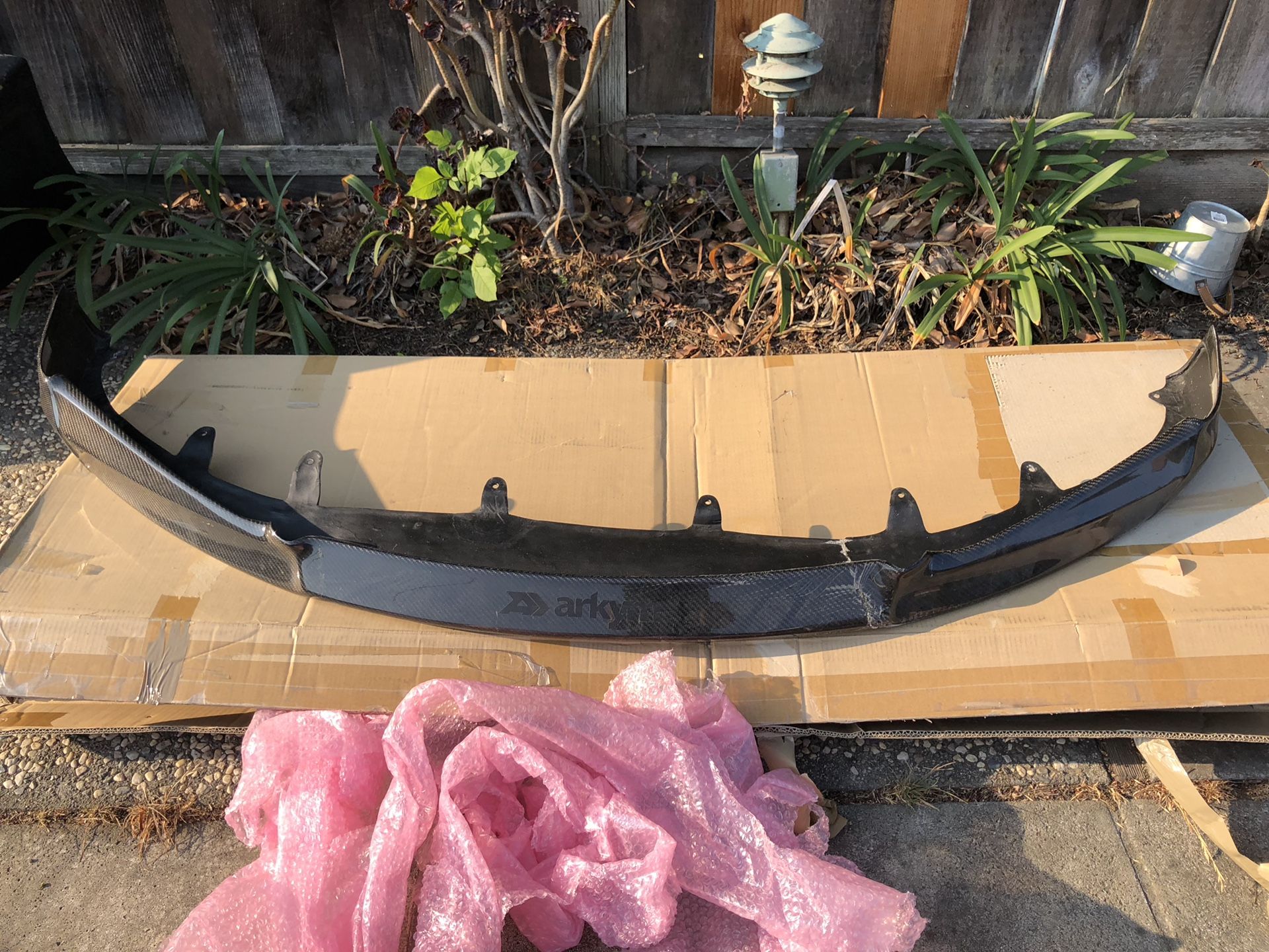 Arkym Carbon Fiber Lip for Lexus ISF