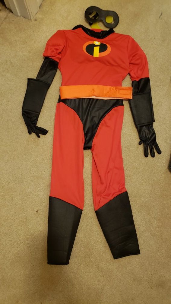 Disney incredibles dash deluxe costume size small 4-6