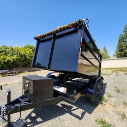 6 LUG BRAND NEW DUMP TRAILER FULLY EQUIPPED