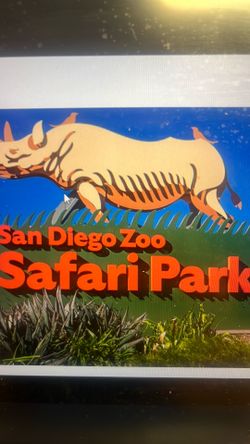 2 kids(3-11 years old) tickets and 2 adult tickets to San Diego Safari Park