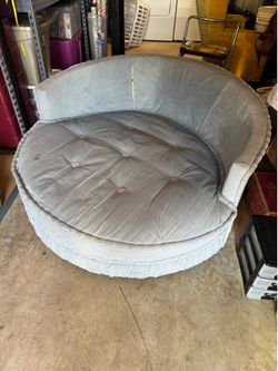Antique circular sofa