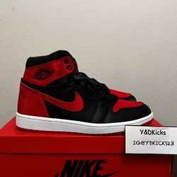 Nike Air Jordan 1 Retro High OG Satin Sizes 8, 11