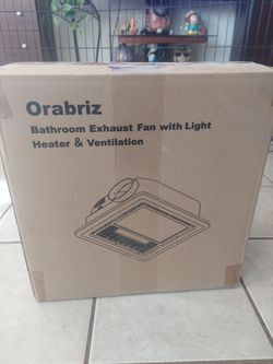 Orabriz. Batroom exhaut fan light. Heater y ventilation $160  firme