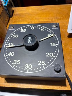 GRALAB Model 300 Darkroom Analog Timer  Buzzer VG Glow In Dark