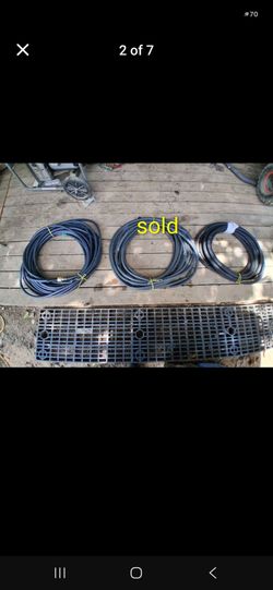 Garden/work water  hoses (description)