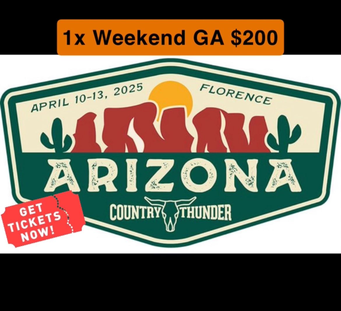 1x Weekend General Admission