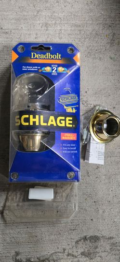 Shlage Dead Bolt Lock PARTS only