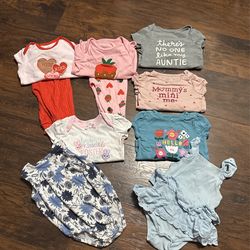 9-12 Month Onsies For Baby Girl