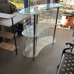 Curved Glass Shelves 