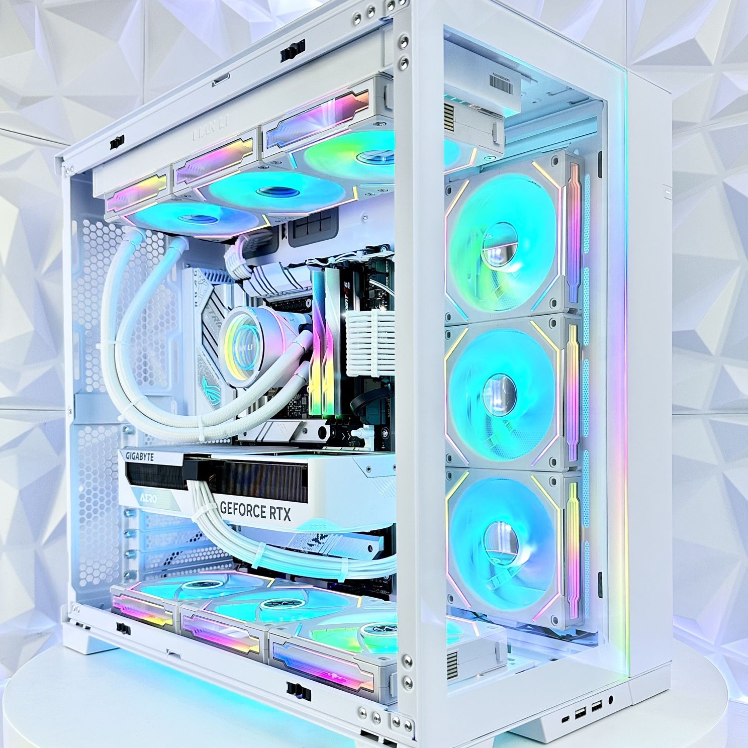 *Payment Plans Available* White RTX 4070 Ti Super Intel Core i9-13900K 2TB SSD DDR5 RGB Gaming PC