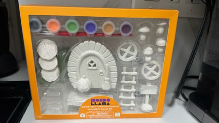 Halloween Craft Ceramic Pumpkin Décor Painting Kit