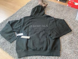 Fear of God Essentials hoodie stretch limo size XL