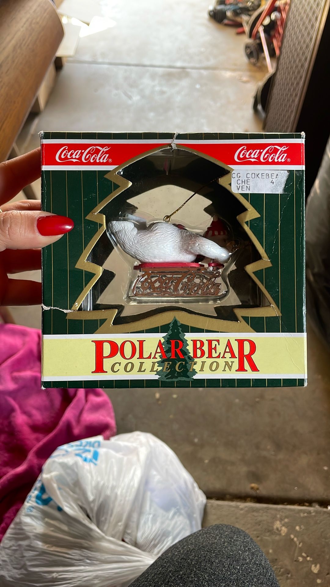 1996 Polar Bear Ornament