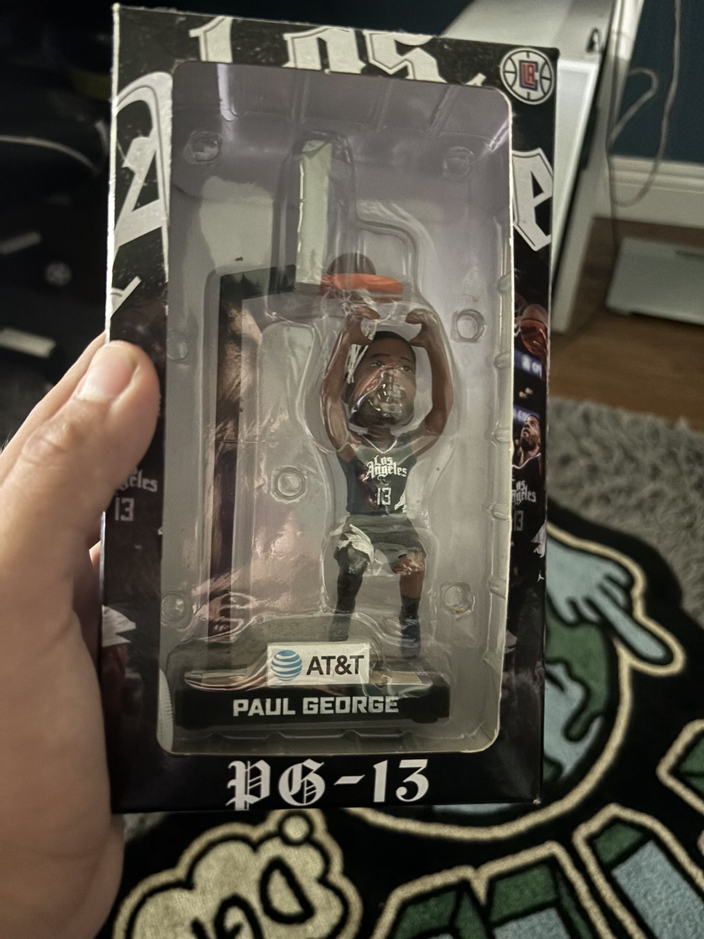 Paul George Feb 10th 2023 Bobble Head From Clippers Game