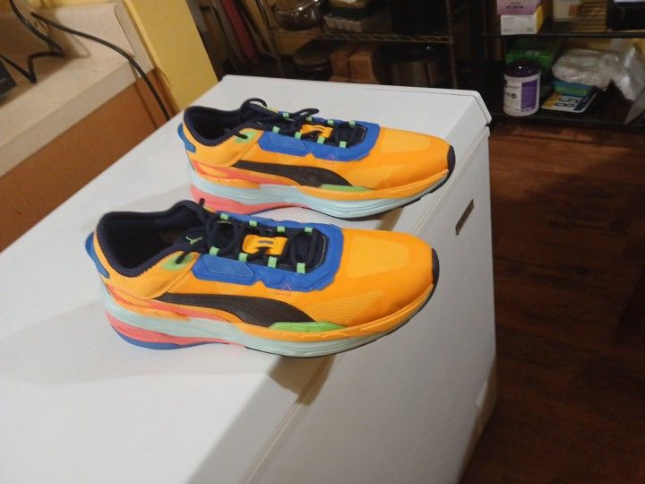Men's Pumas Nitro Size 13 Sunrise Yellow Brand New