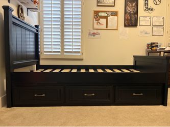 Twin Bed frame and Mattress